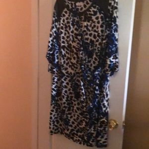 Calvin Klein Multiple print dress.
